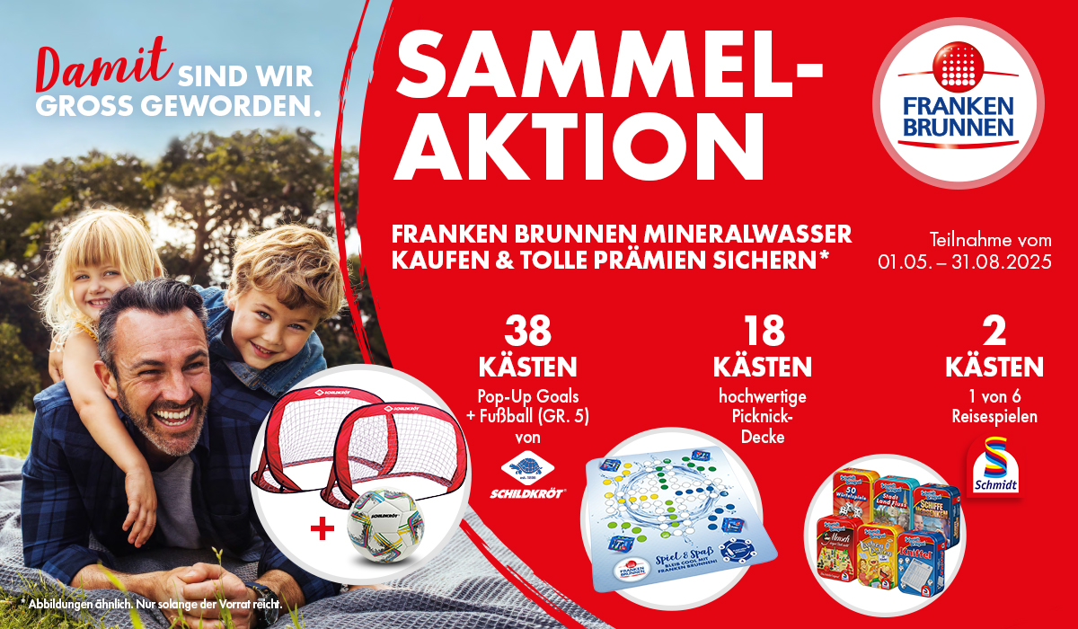 Jetzt FRANKEN BRUNNEN GmbH & Co. KG sammeln!